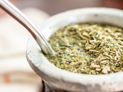 Bowl of yerba mate